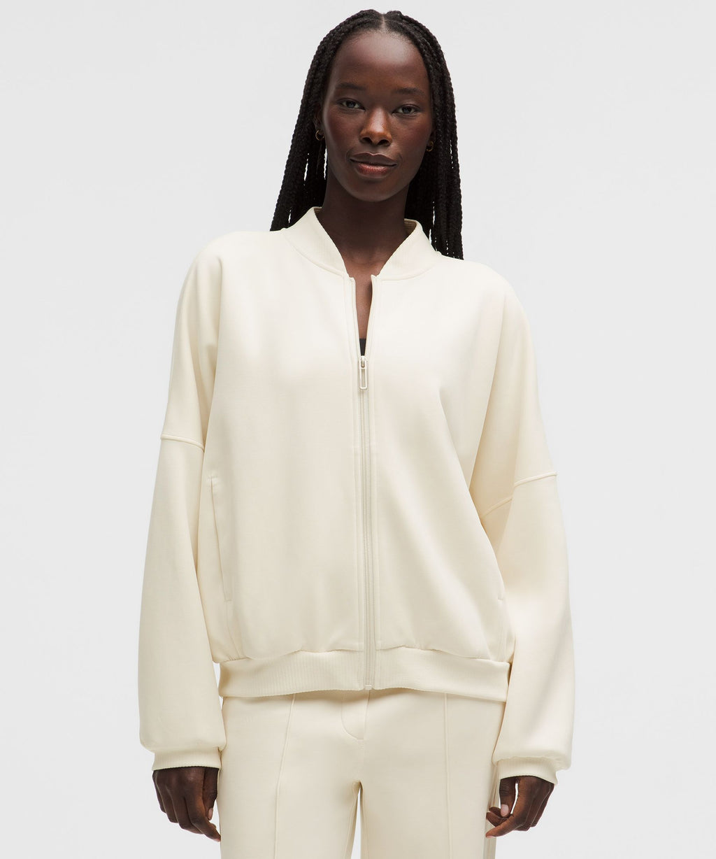 Brushed Softstreme Oversized Bomber Jacket