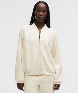 Brushed Softstreme Oversized Bomber Jacket