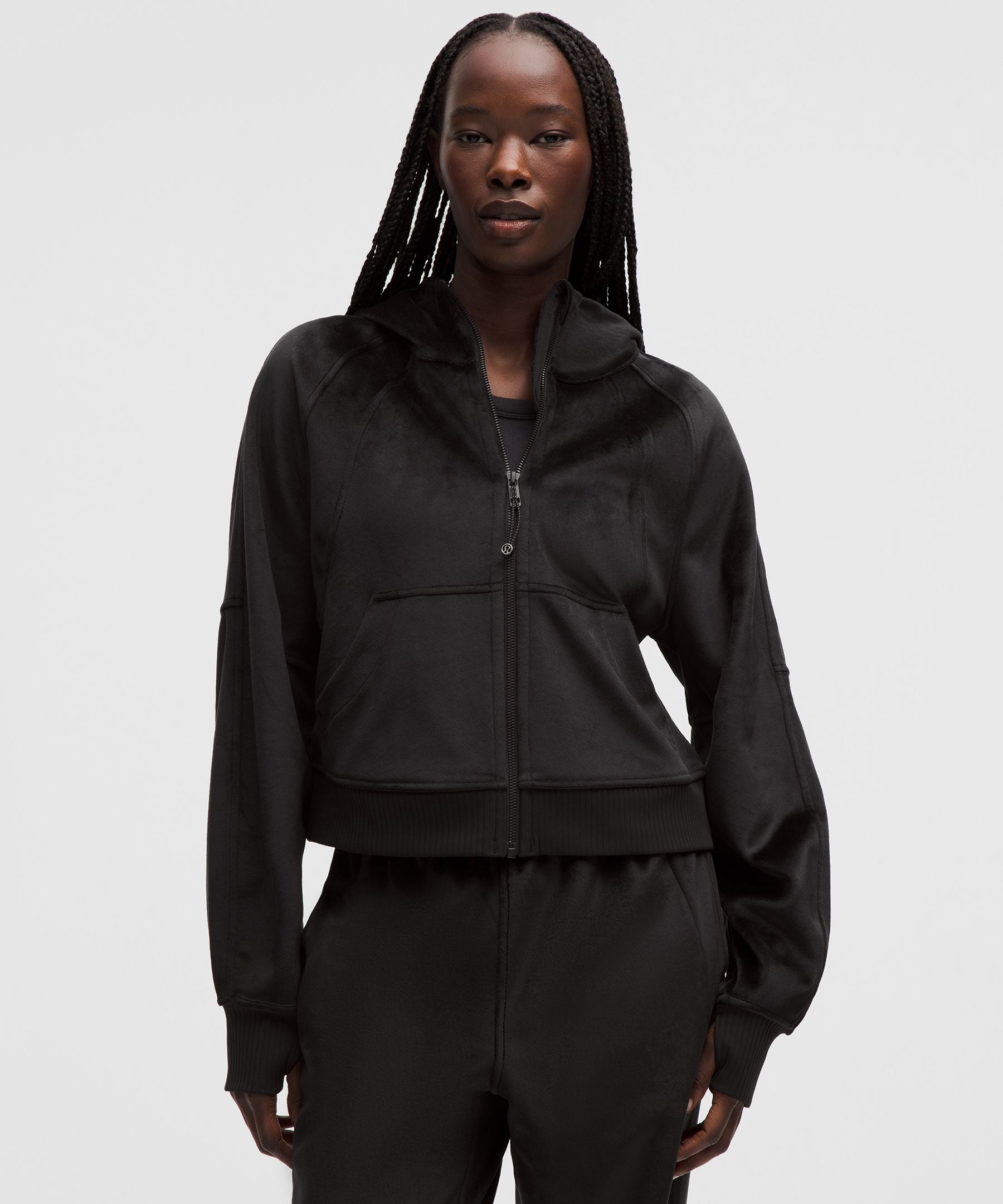 Scuba Oversized Full-Zip Hoodie *Velvet