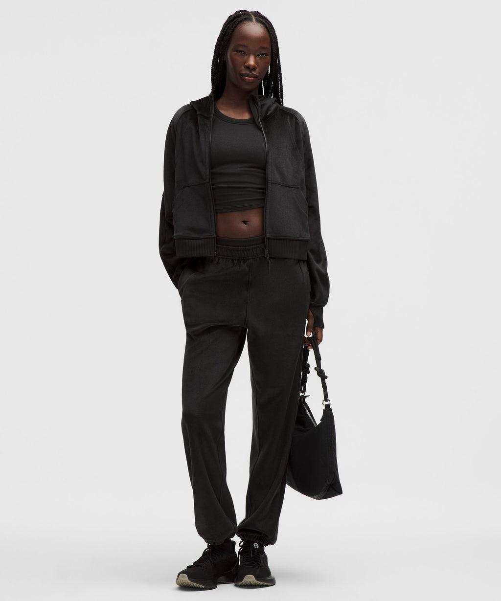 Scuba Oversized Full-Zip Hoodie *Velvet