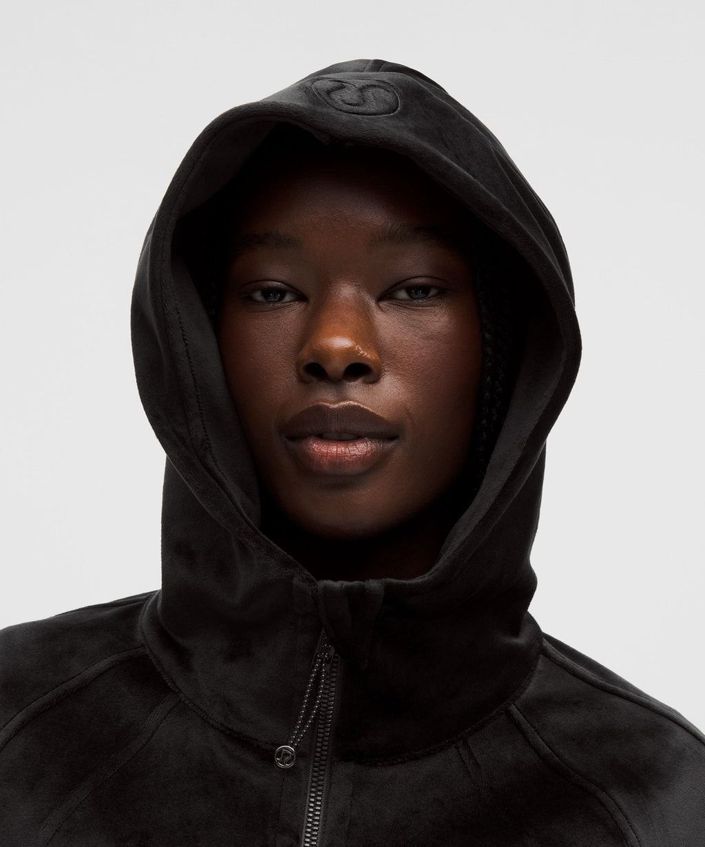 Scuba Oversized Full-Zip Hoodie *Velvet