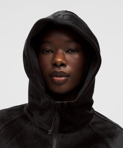 Scuba Oversized Full-Zip Hoodie *Velvet