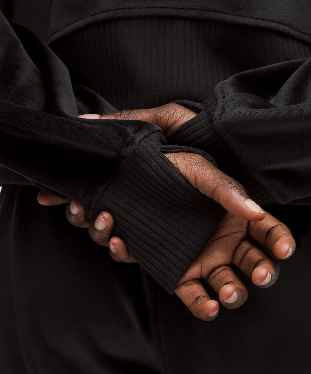 Scuba Oversized Full-Zip Hoodie *Velvet