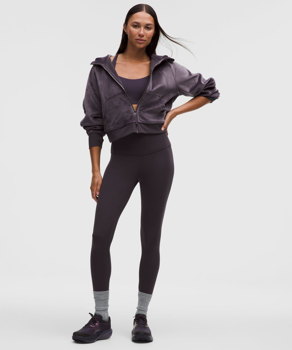 Scuba Oversized Full-Zip Hoodie *Velvet