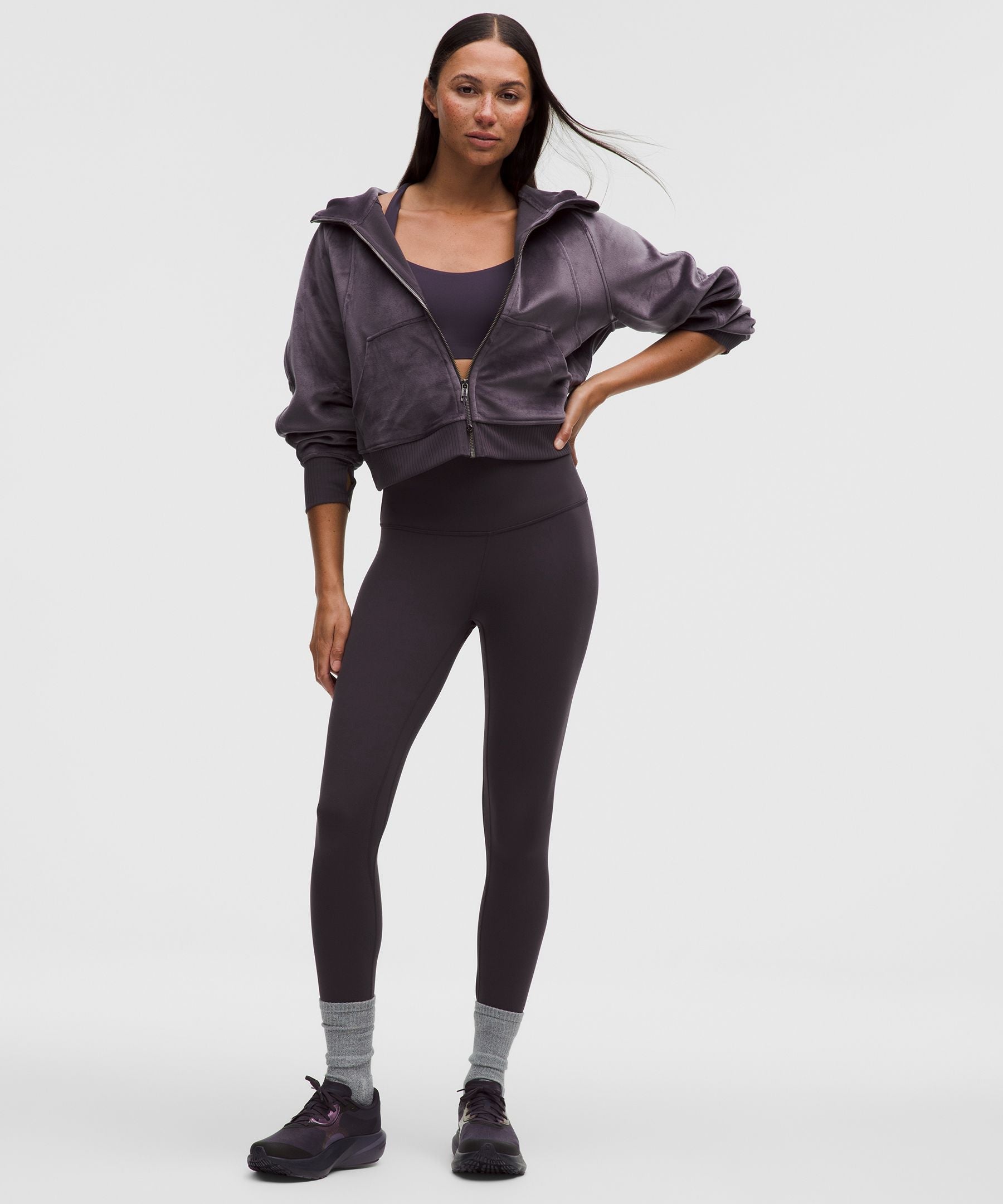 Scuba Oversized Full-Zip Hoodie *Velvet