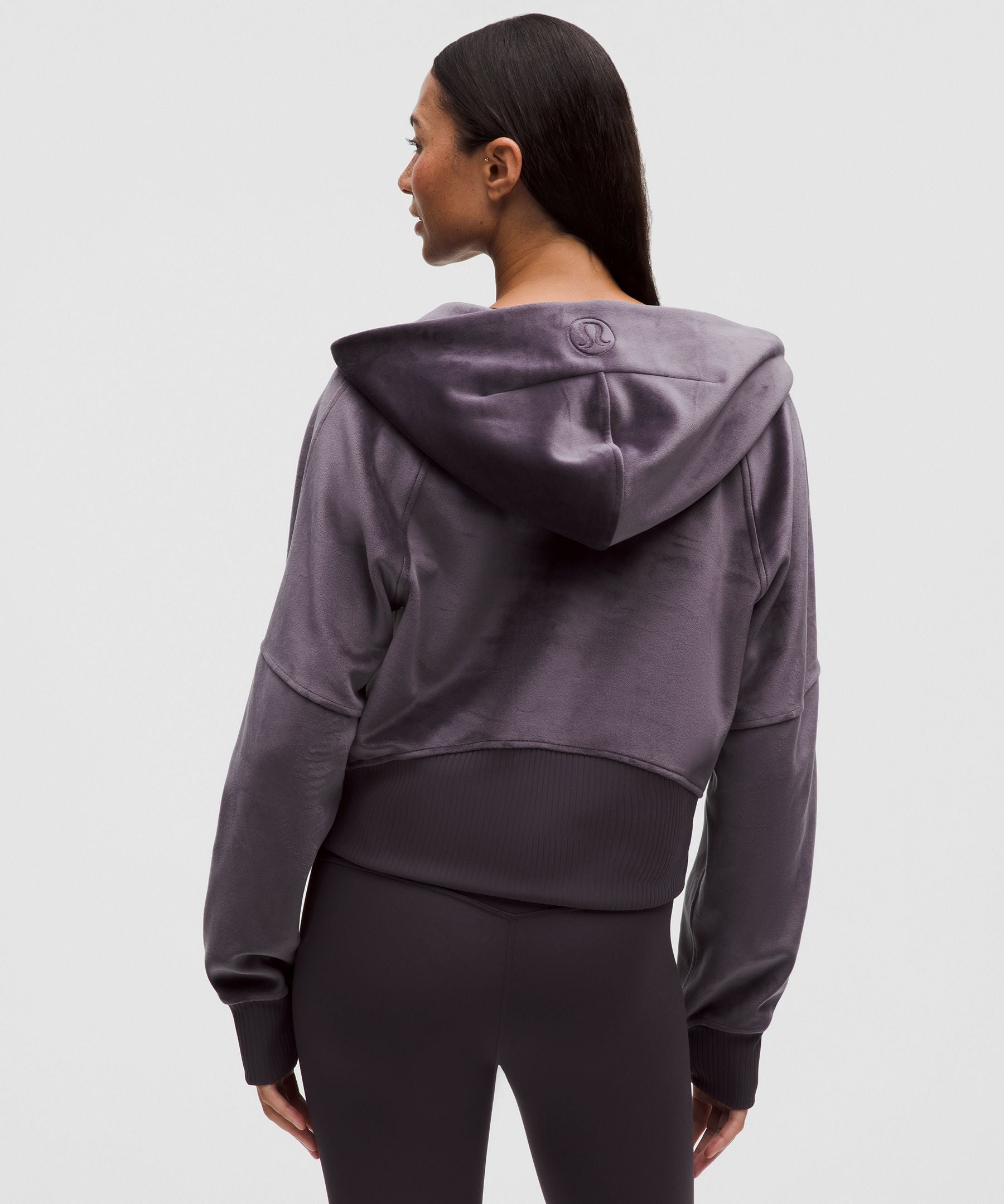 Scuba Oversized Full-Zip Hoodie *Velvet