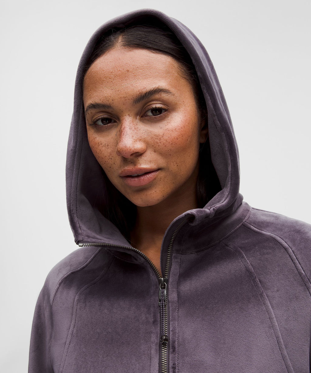 Scuba Oversized Full-Zip Hoodie *Velvet