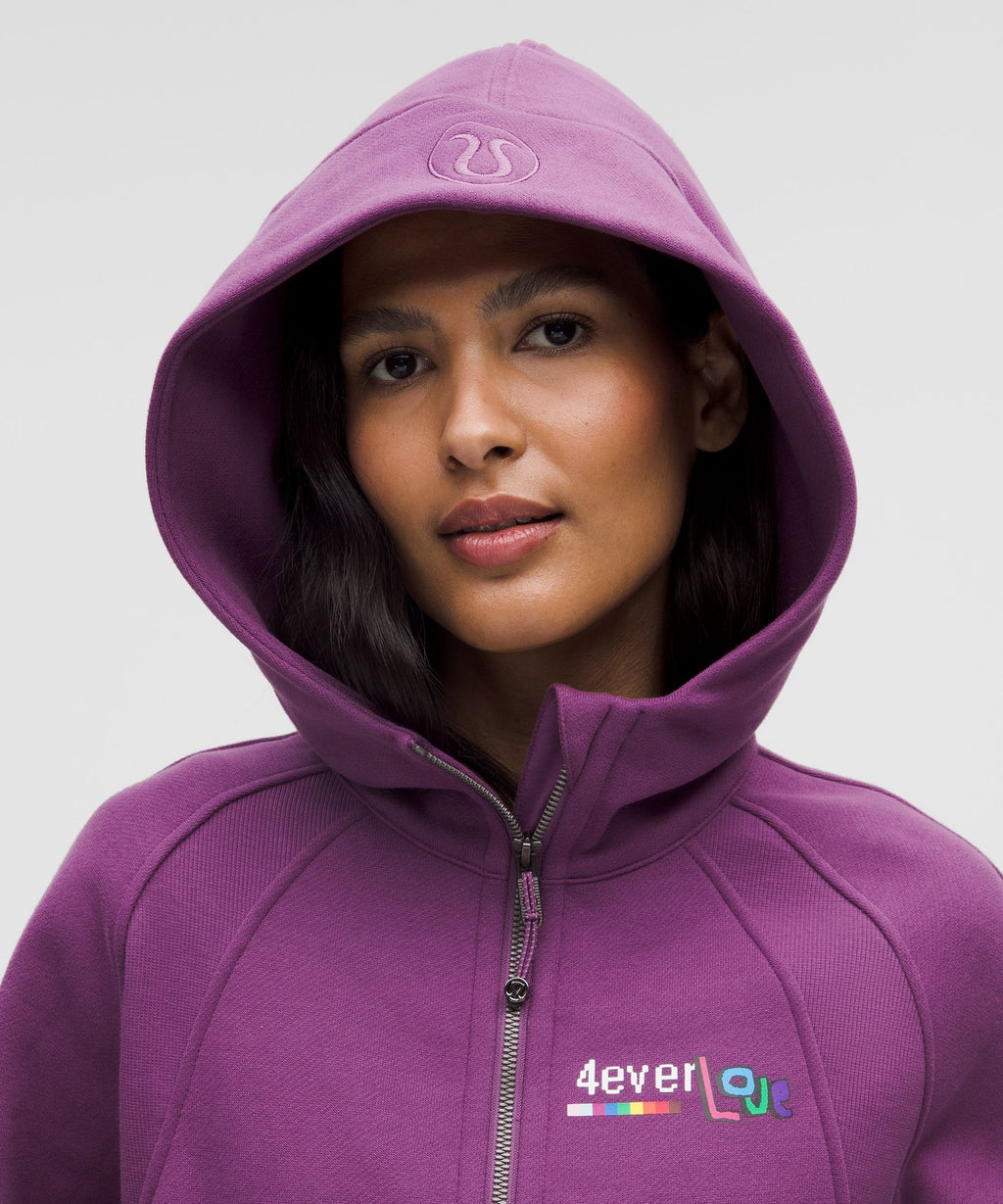 Scuba Oversized Full-Zip Hoodie *Pride