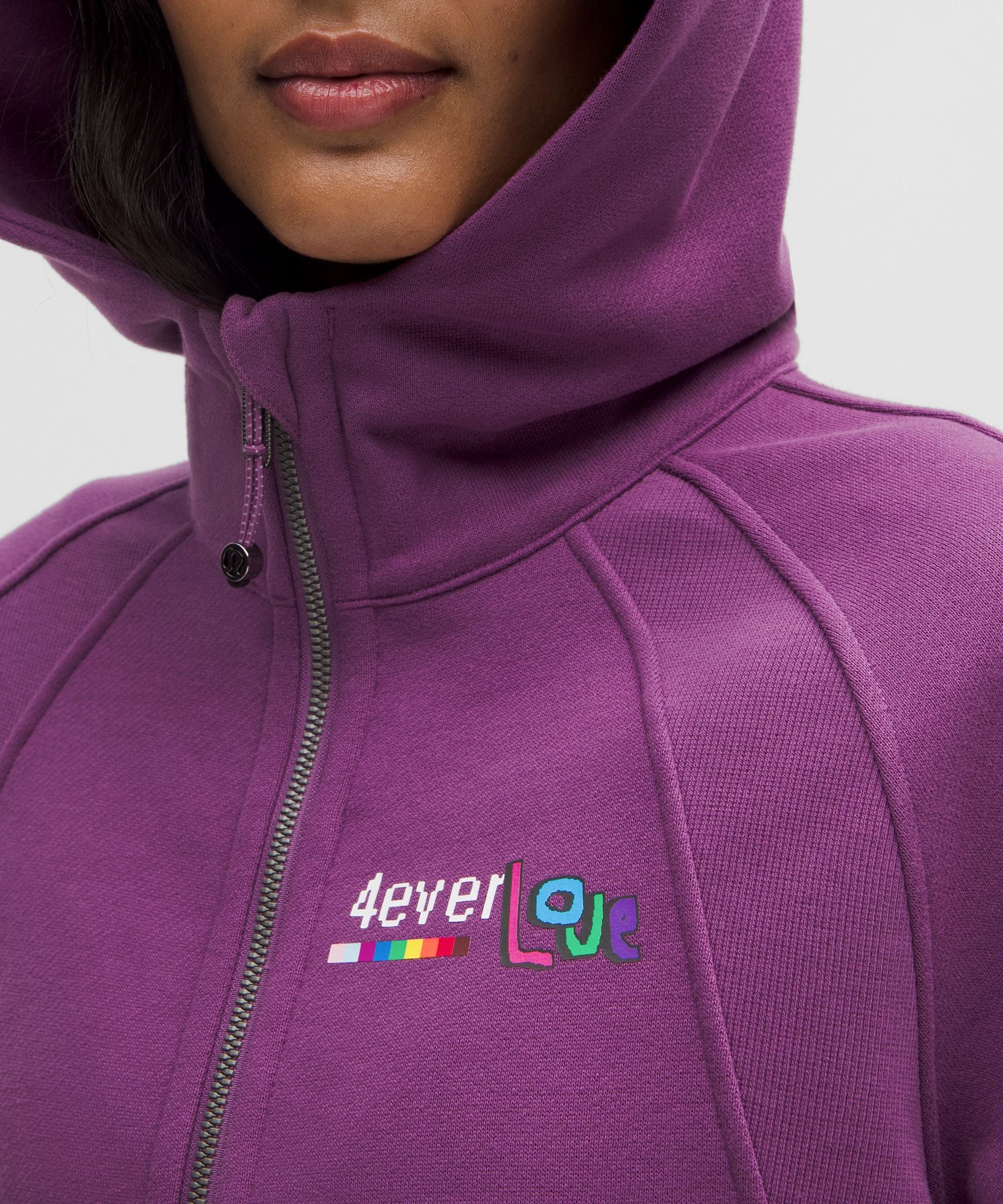 Scuba Oversized Full-Zip Hoodie *Pride