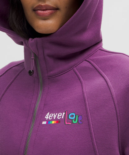 Scuba Oversized Full-Zip Hoodie *Pride