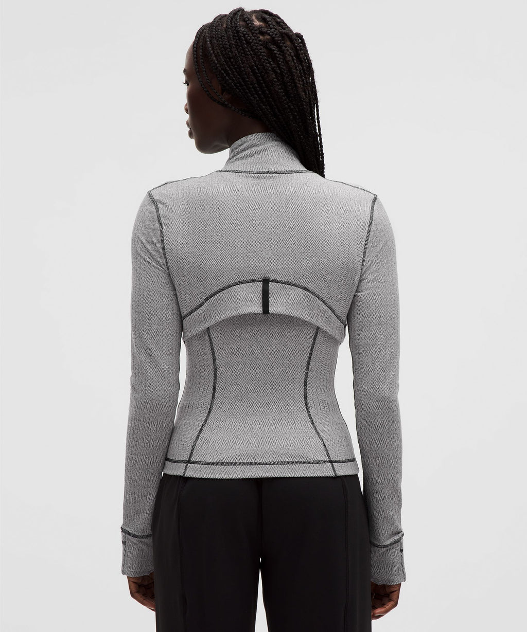 Define Cropped Jacket *Herringbone