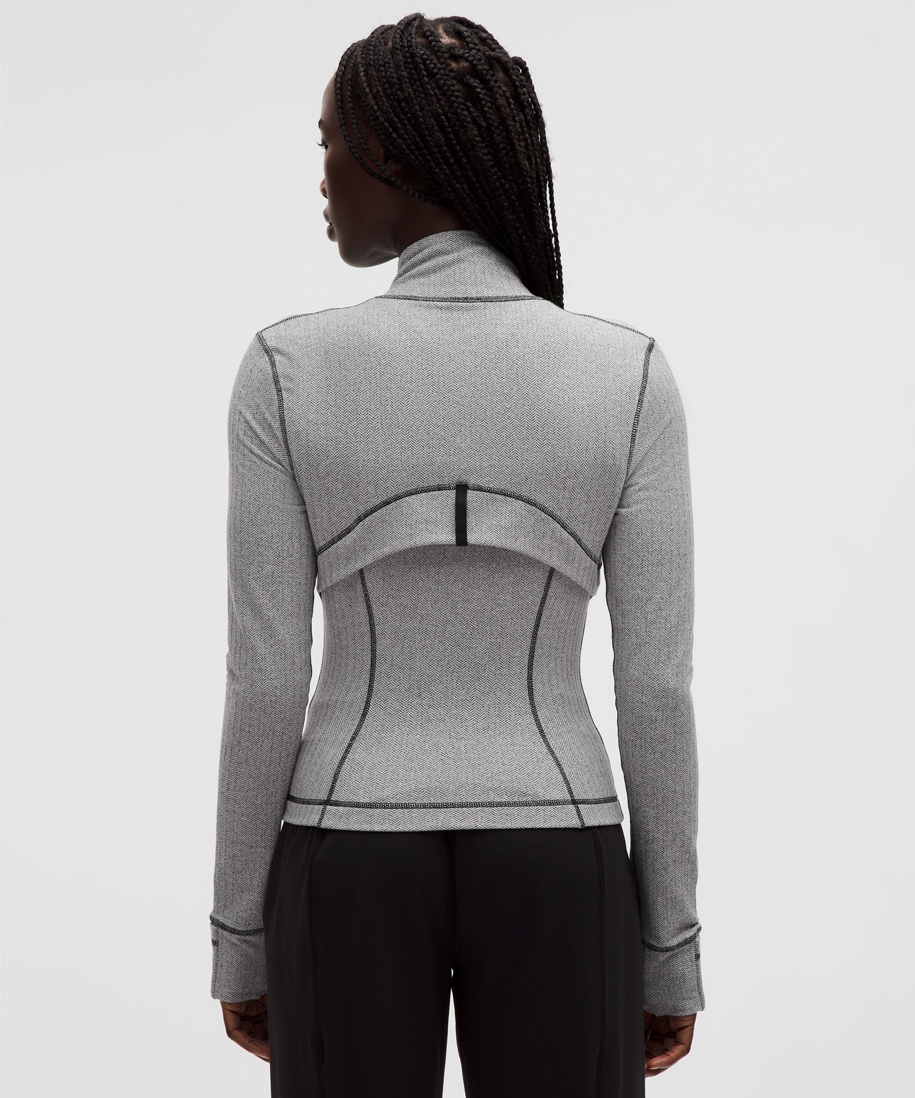 Define Cropped Jacket *Herringbone