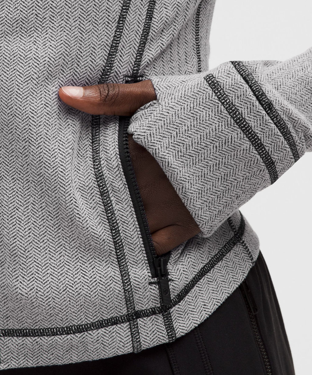 Define Cropped Jacket *Herringbone