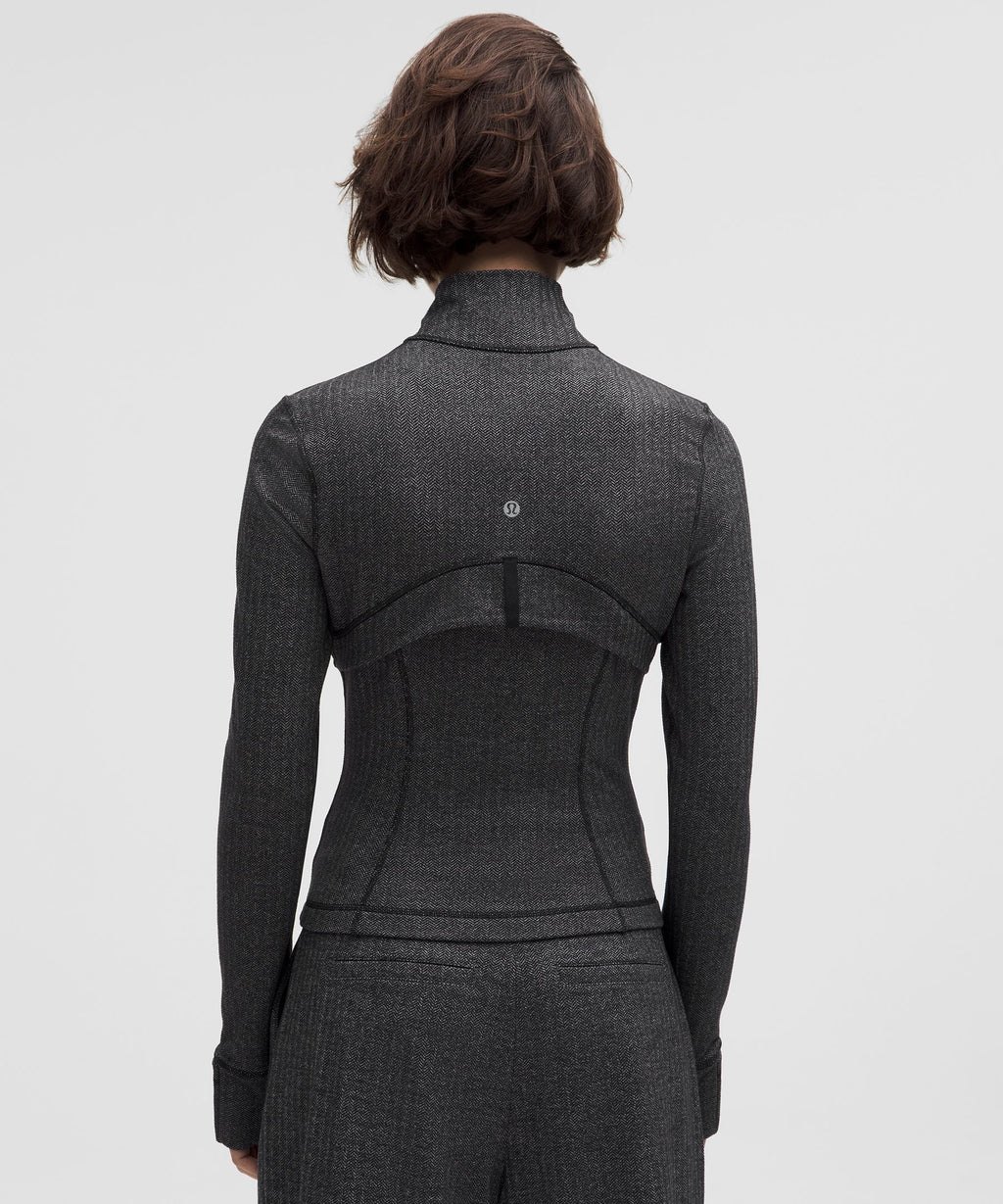 Define Cropped Jacket *Herringbone