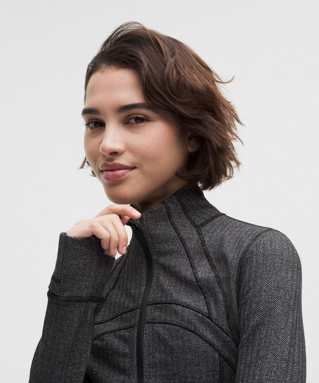 Define Cropped Jacket *Herringbone