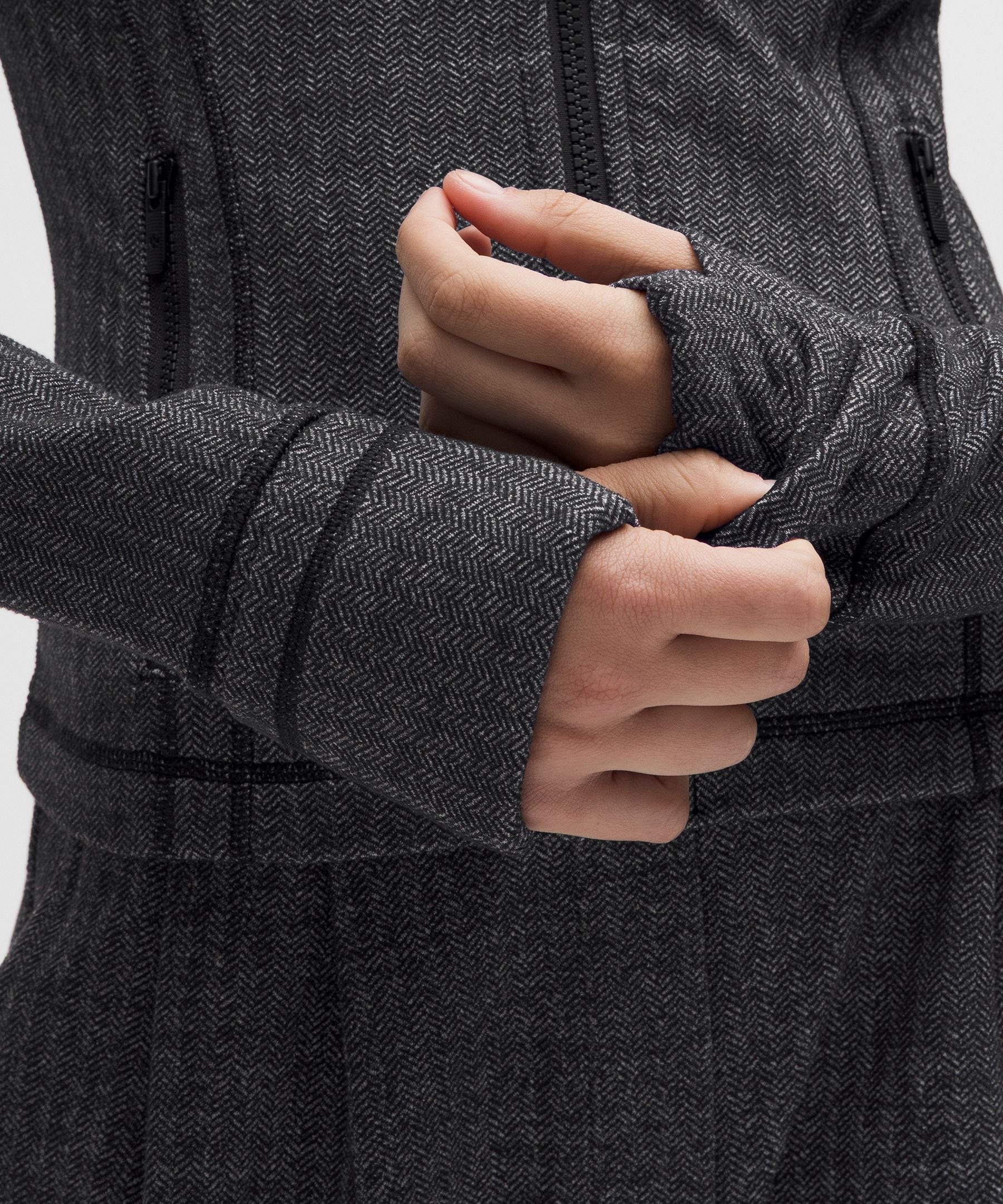 Define Cropped Jacket *Herringbone