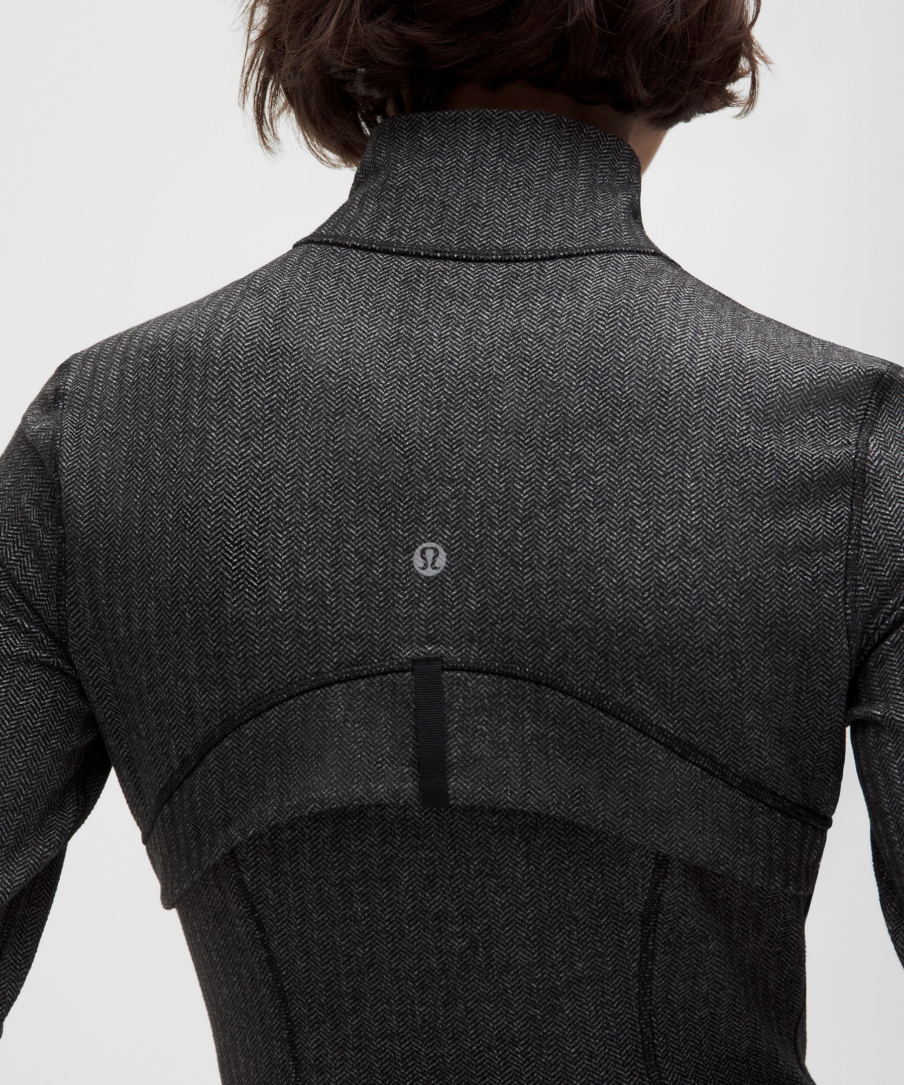 Define Cropped Jacket *Herringbone