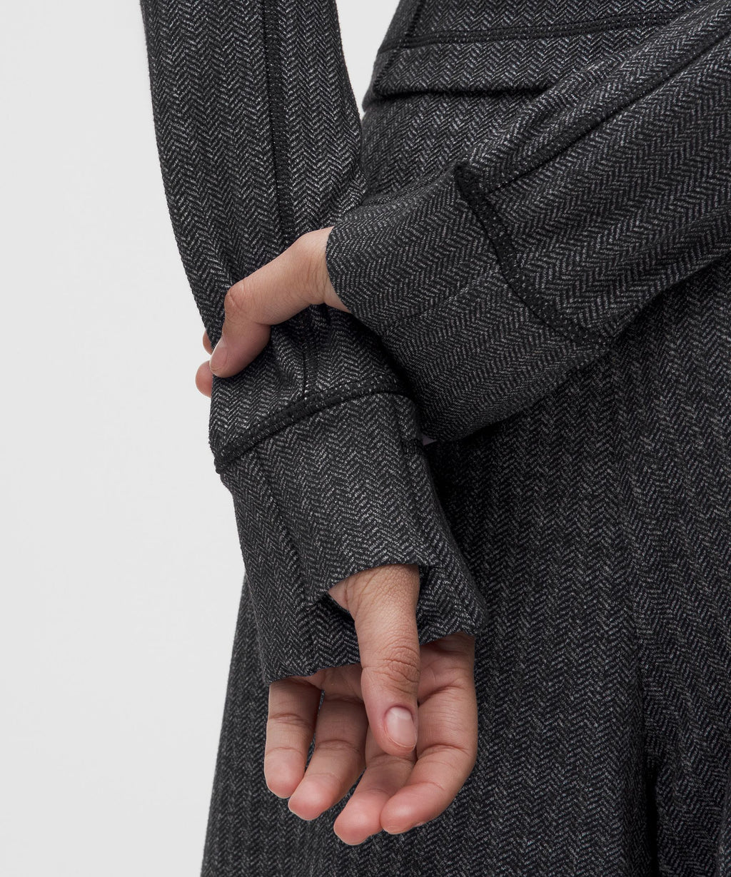 Define Cropped Jacket *Herringbone