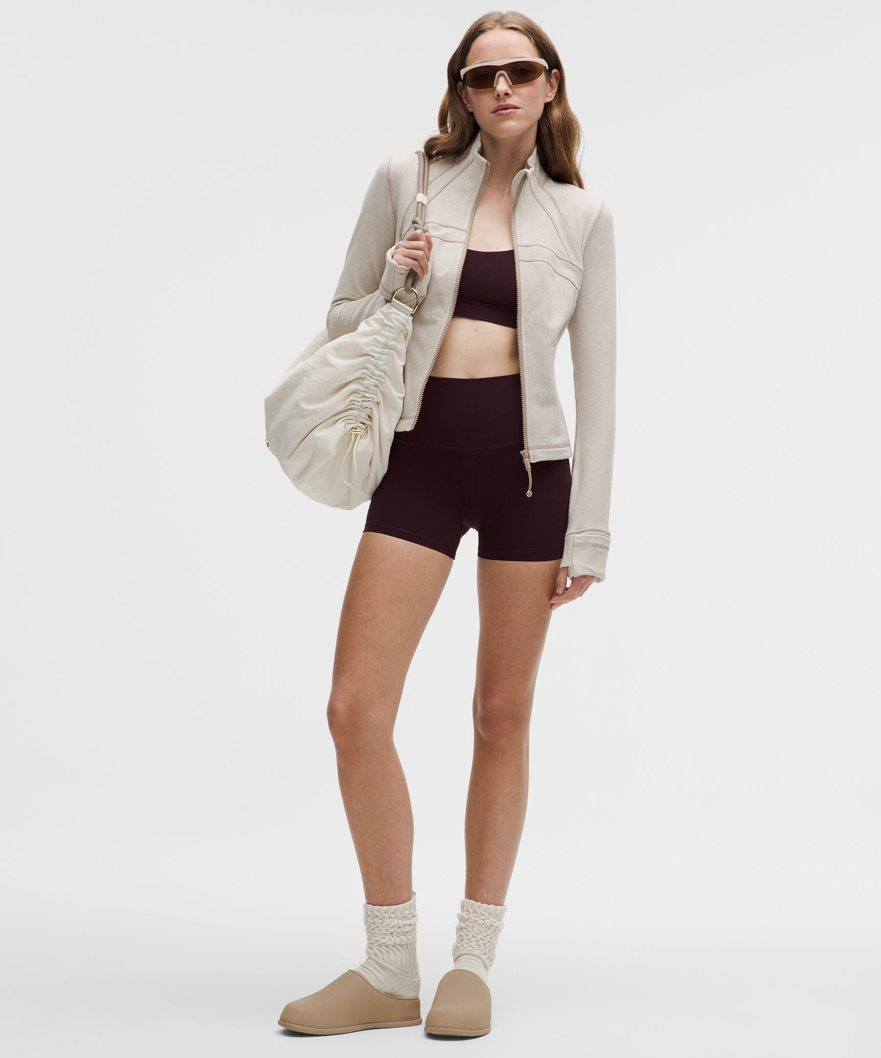 Define Cropped Jacket *Herringbone