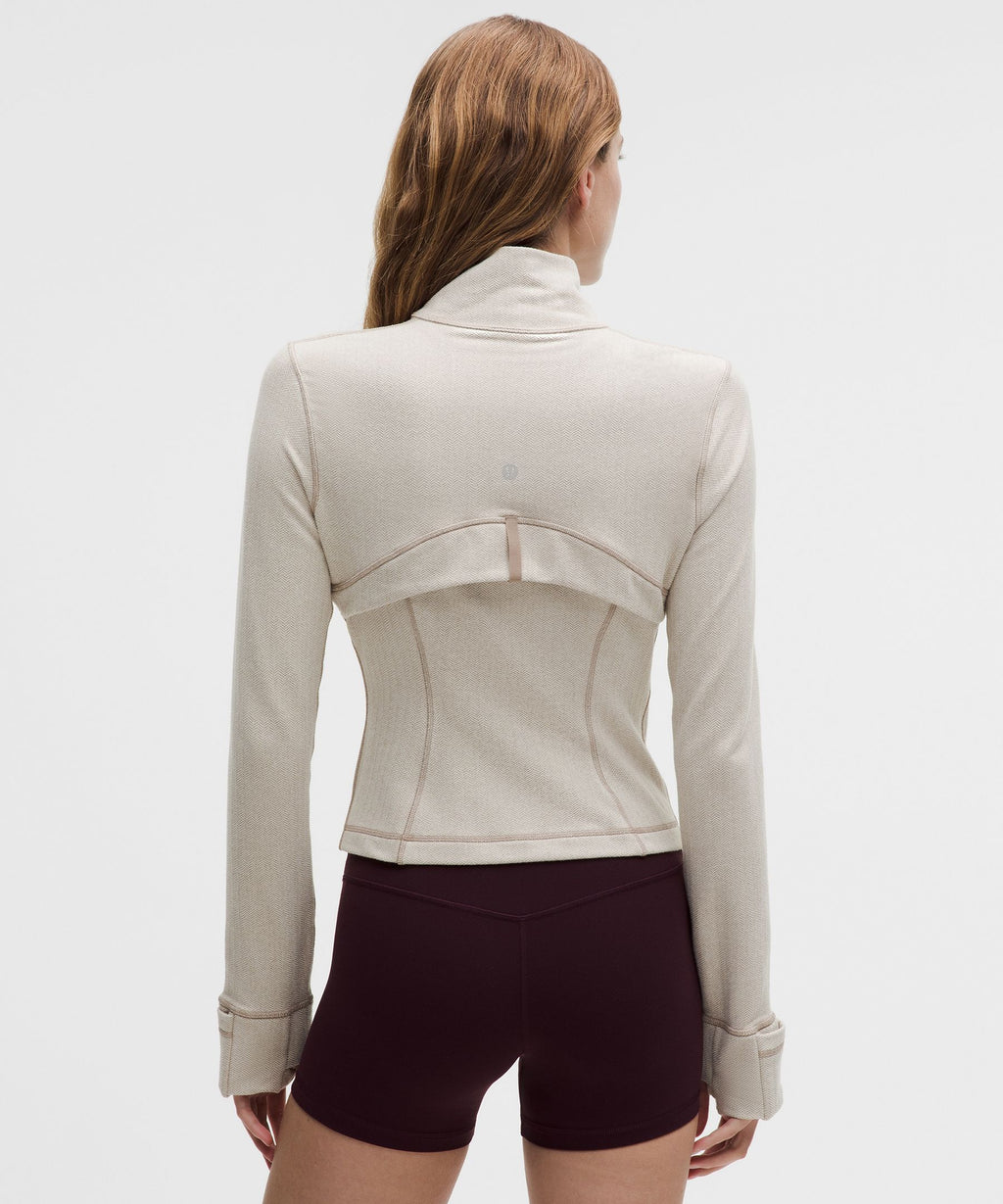 Define Cropped Jacket *Herringbone