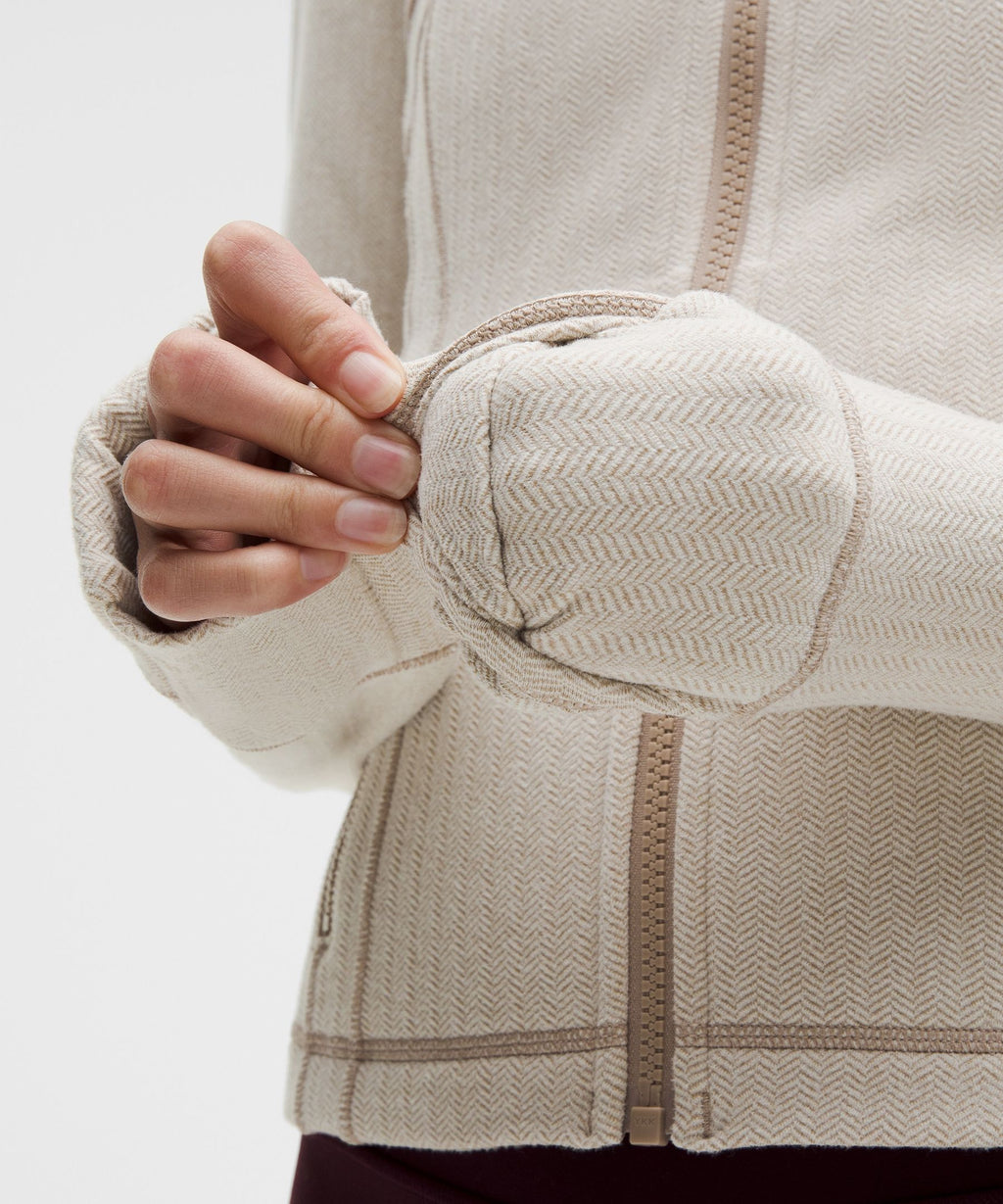 Define Cropped Jacket *Herringbone