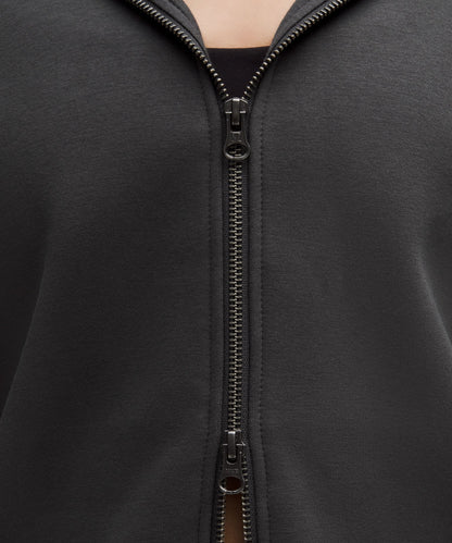 Women's Big Cozy Ultra-Oversized Full-Zip Hoodie *Long