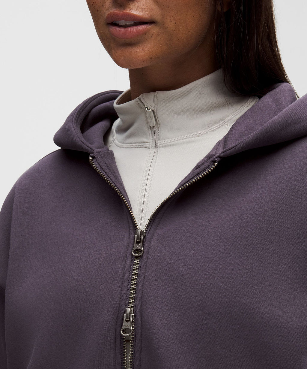 Women's Big Cozy Ultra-Oversized Full-Zip Hoodie *Long