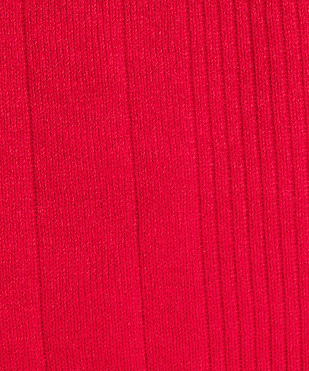 Cotton-Blend Long-Sleeve Crew