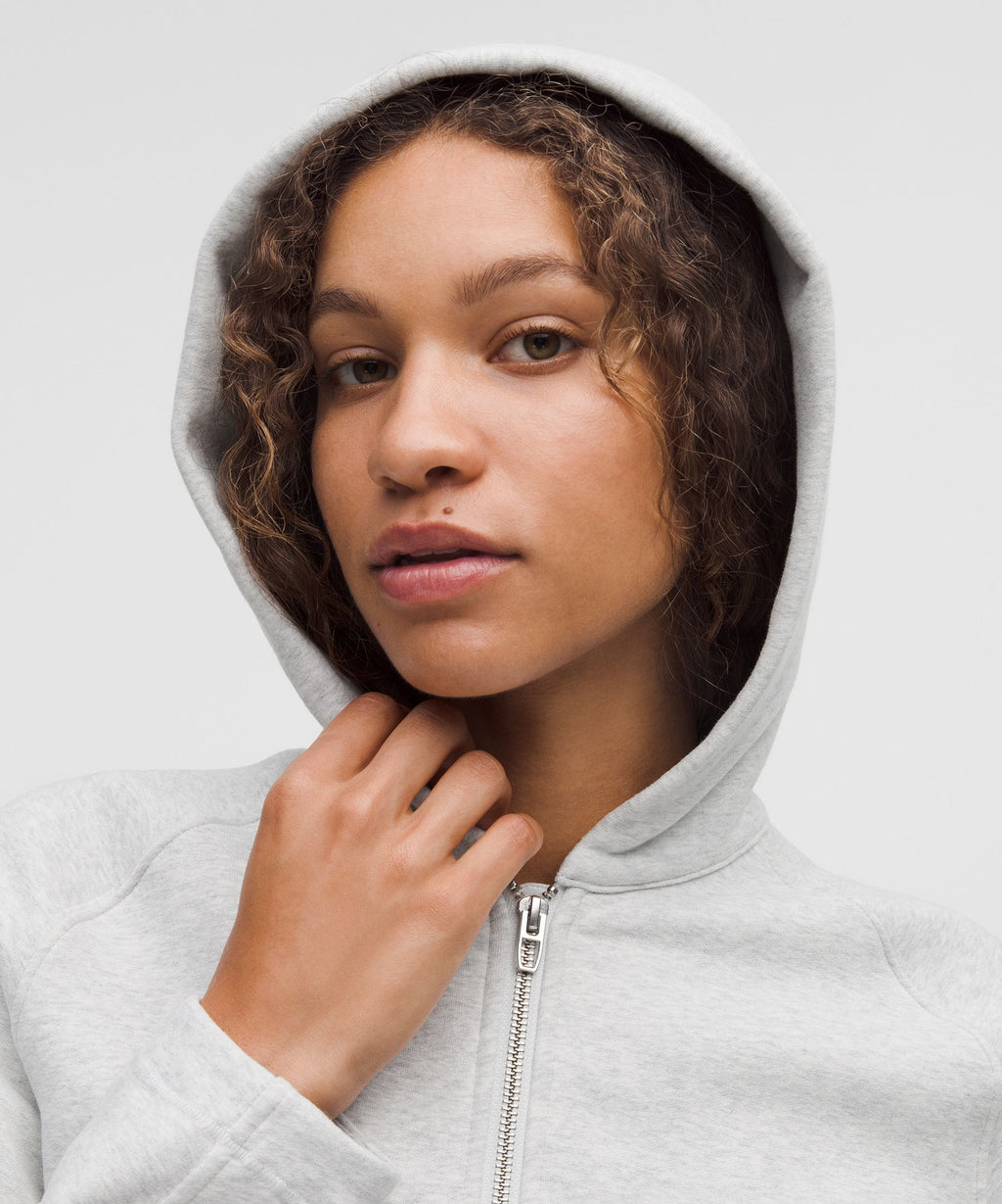Loungeful Relaxed-Fit Full-Zip Cropped Hoodie