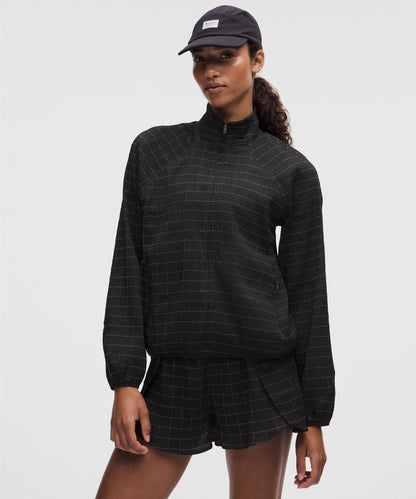 Adapted State Textured Jacket *Reflective Grid