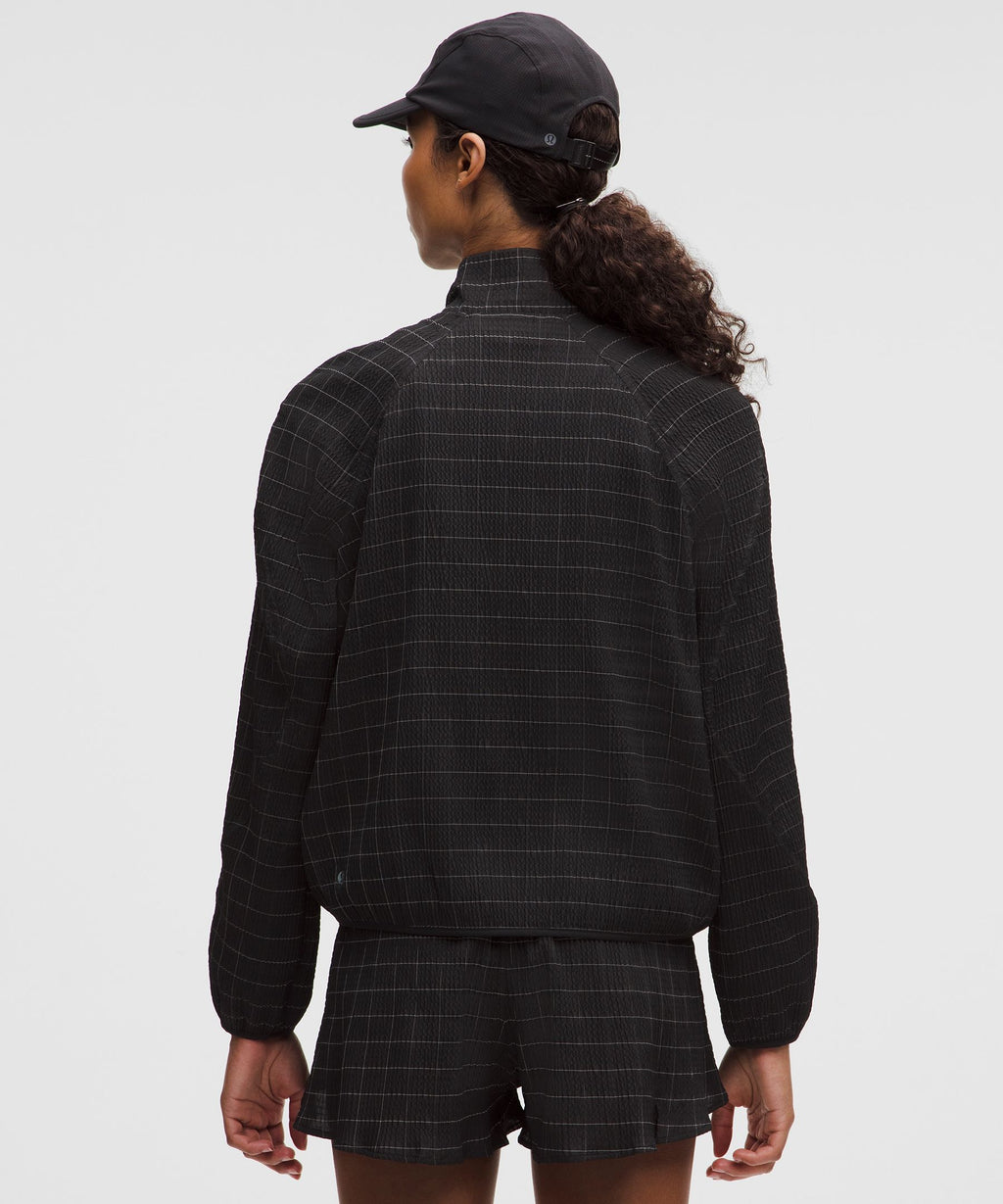 Adapted State Textured Jacket *Reflective Grid