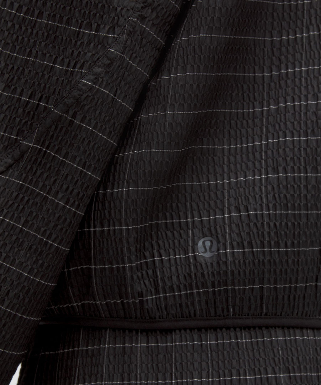 Adapted State Textured Jacket *Reflective Grid