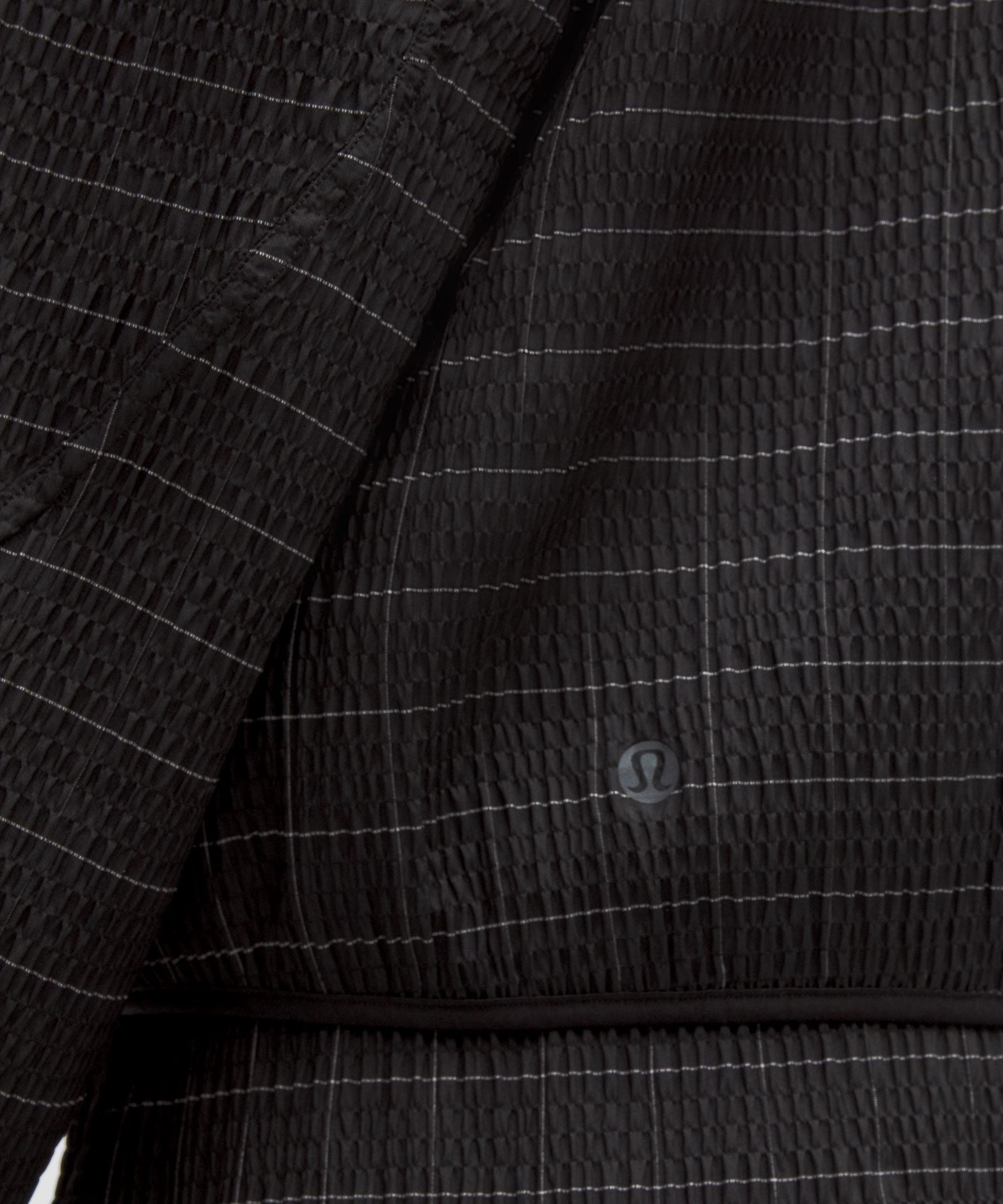 Adapted State Textured Jacket *Reflective Grid