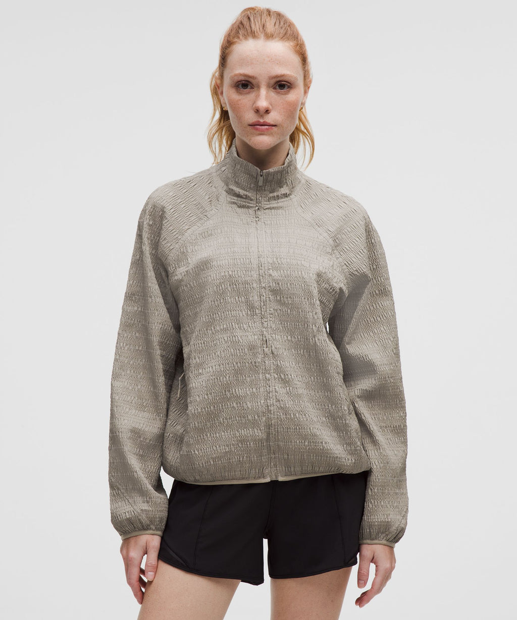 Adapted State Textured Jacket *Reflective Grid