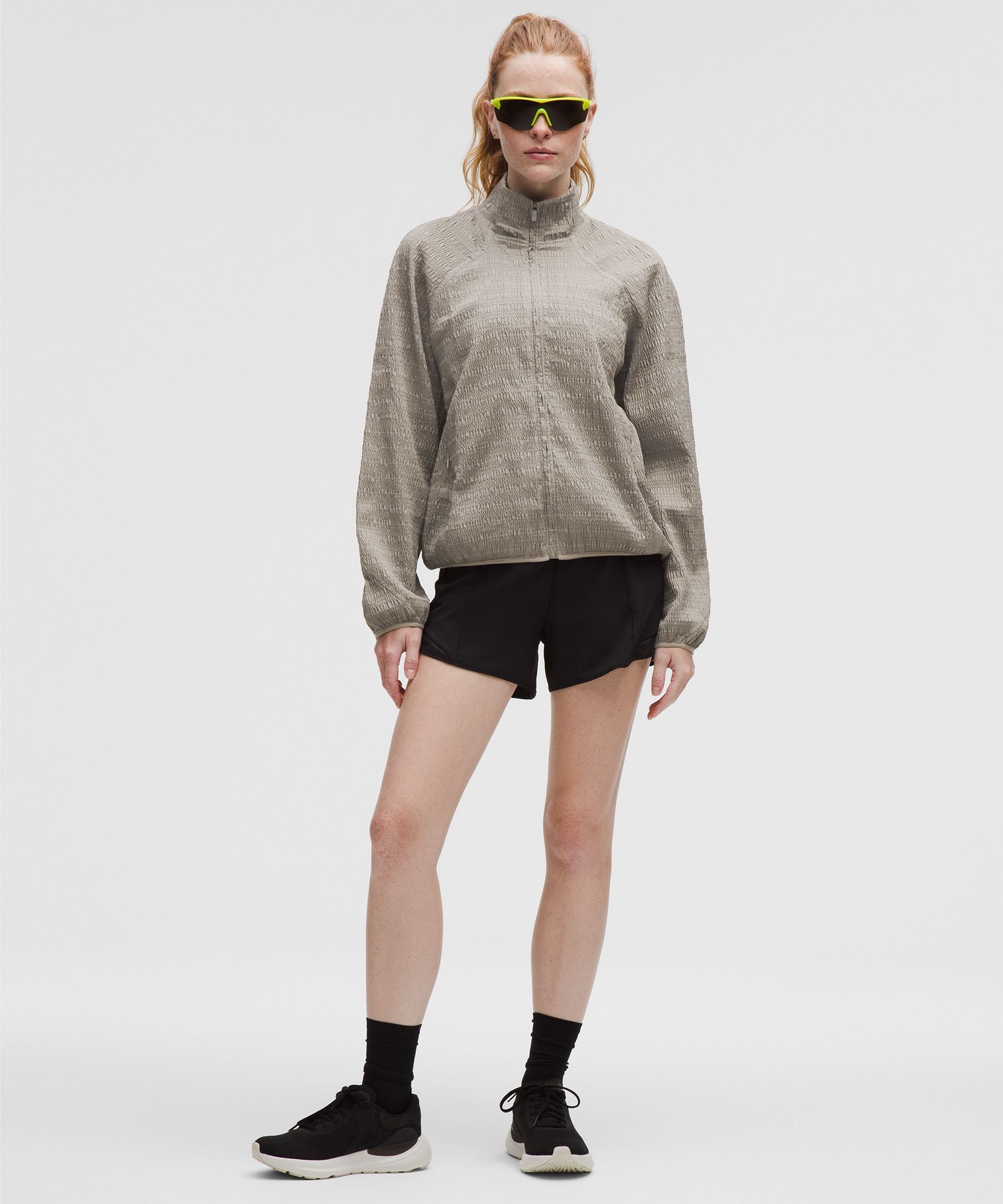 Adapted State Textured Jacket *Reflective Grid