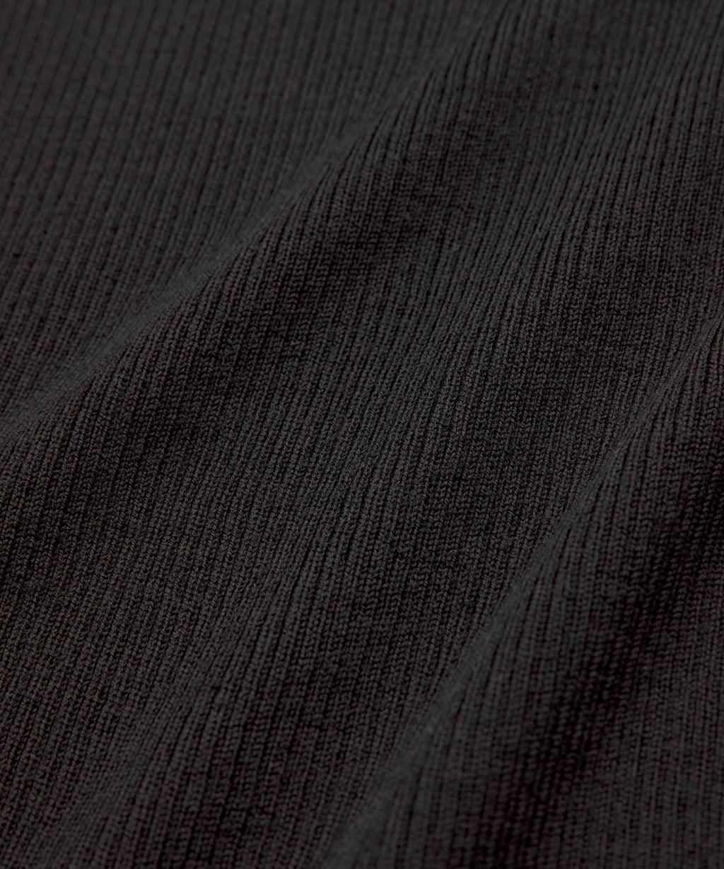 Ribbed Merino-Blend Turtleneck Sweater
