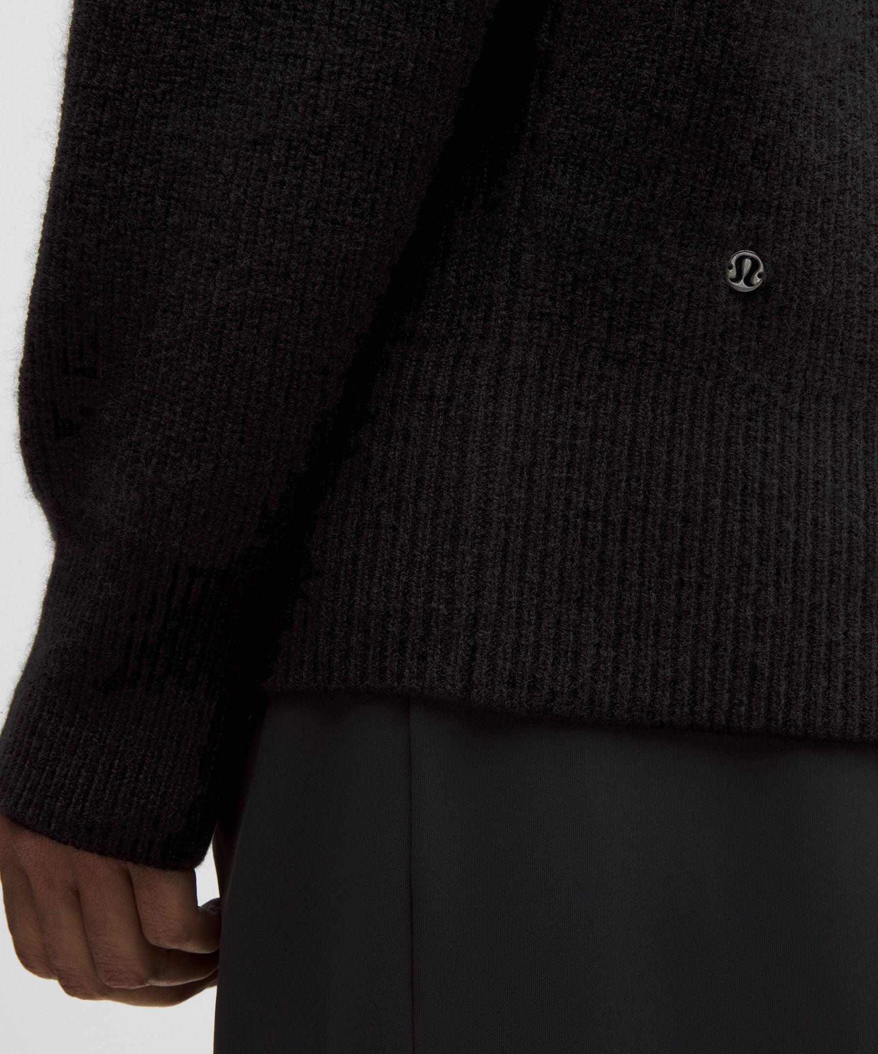 Oversized Cashmere Funnel-Neck Sweater