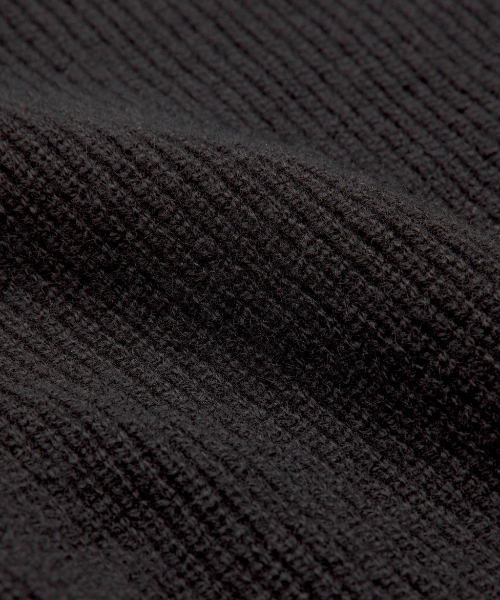 Oversized Cashmere Funnel-Neck Sweater