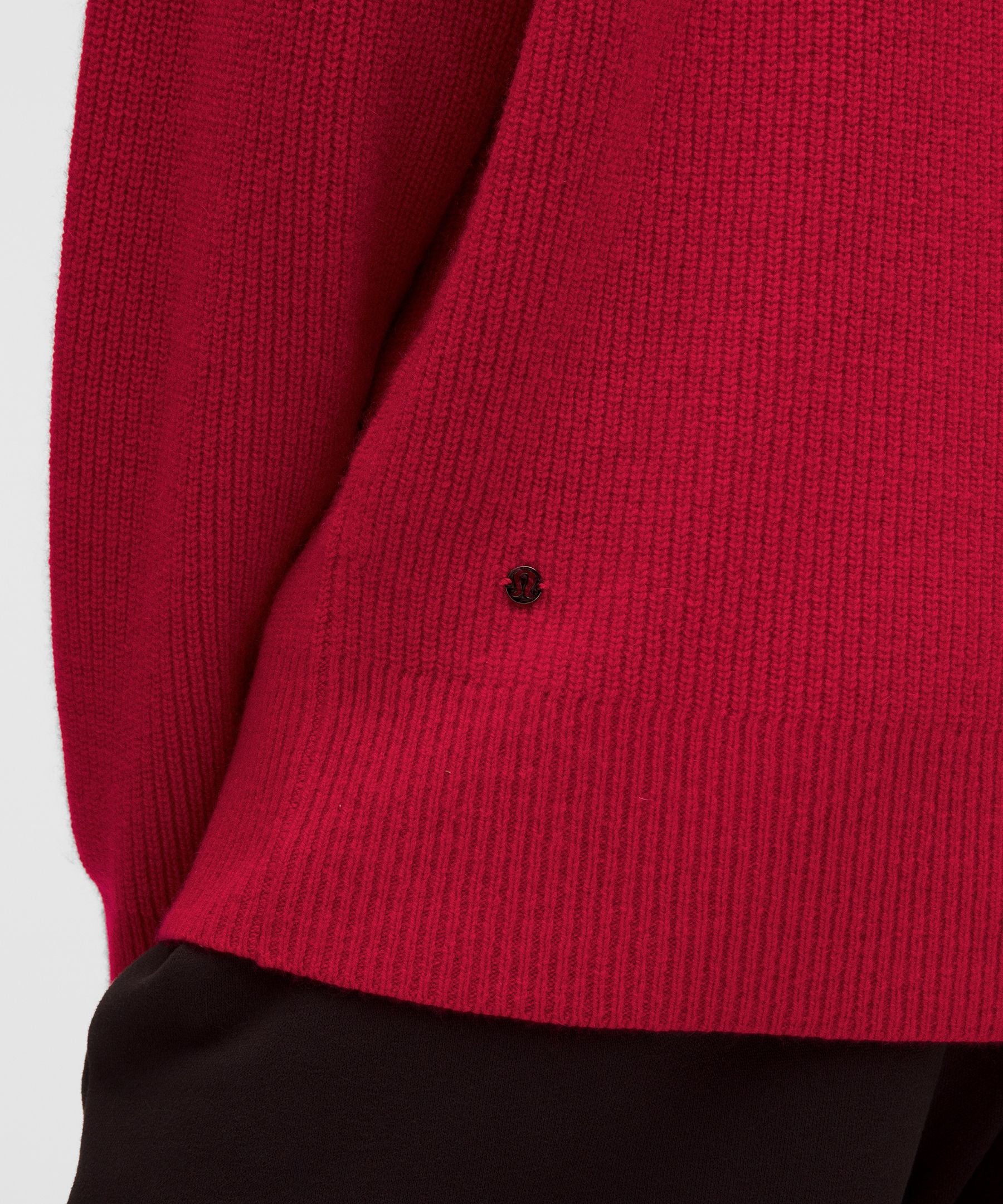 Oversized Cashmere Funnel-Neck Sweater