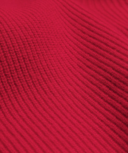 Oversized Cashmere Funnel-Neck Sweater