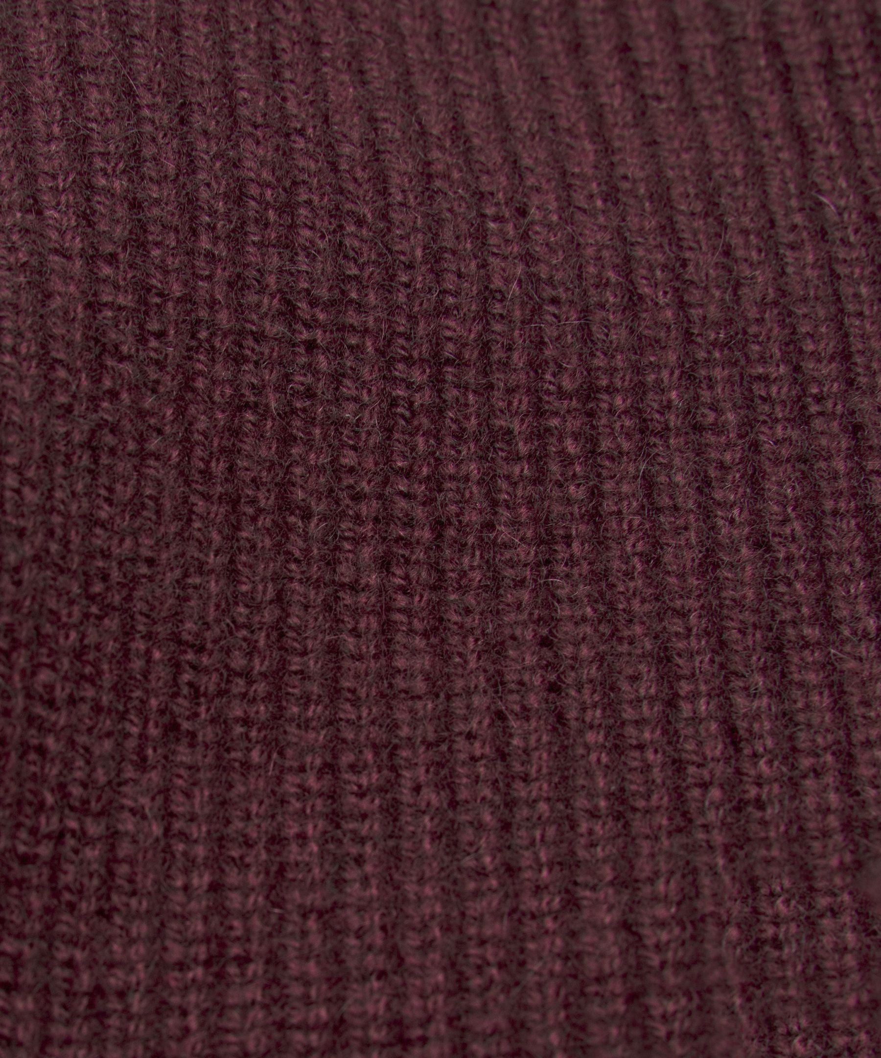 Oversized Cashmere Funnel-Neck Sweater