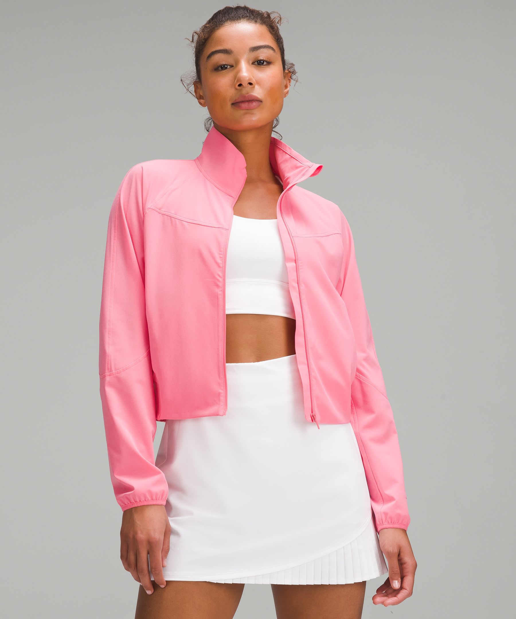 Water-Repellent Stretch Tennis Jacket