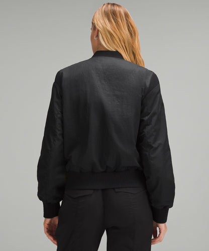 Women's Reversible Insulated Bomber Jacket