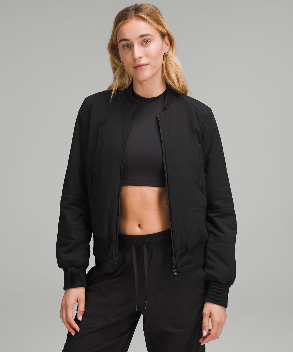 Women's Reversible Insulated Bomber Jacket