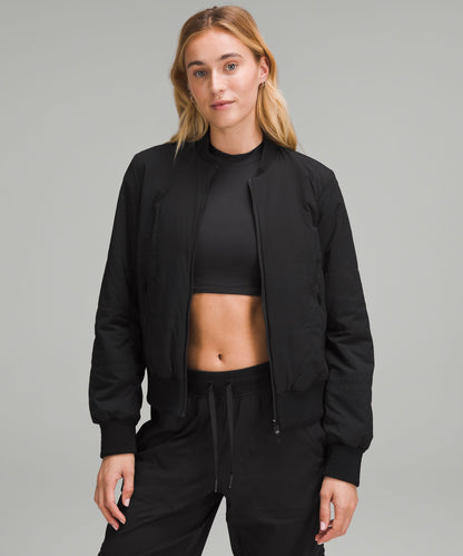 Women's Reversible Insulated Bomber Jacket