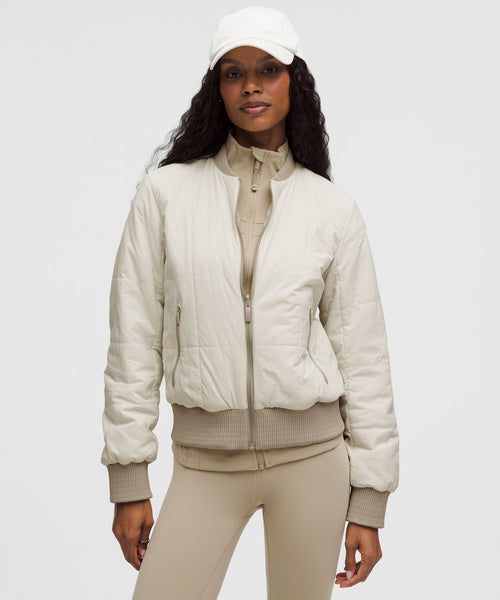 Women's Reversible Insulated Bomber Jacket