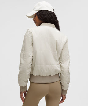 Women's Reversible Insulated Bomber Jacket