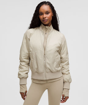 Women's Reversible Insulated Bomber Jacket