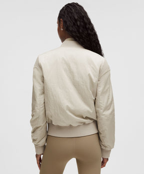 Women's Reversible Insulated Bomber Jacket