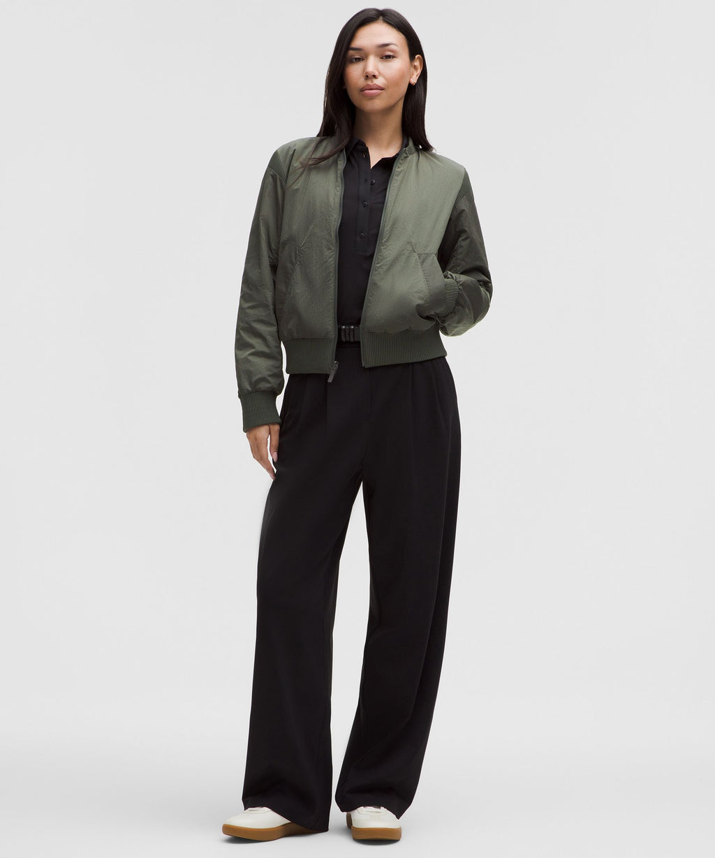 Women's Reversible Insulated Bomber Jacket